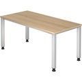 Hammerbacher, Hammerbacher Schreibtisch Q Serie Eiche 1.600 x 685 mm VQS16/E