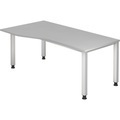 Hammerbacher, Hammerbacher Schreibtisch QS18 Grau 800 x 685 mm