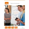 Nobo, Nobo Wandmontierbares Kariertes Flipchart-Papier Perforiert A1 60gsm 40 Blatt