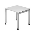 Hammerbacher, Hammerbacher Höhenverstellbarer Schreibtisch J Serie Weiß 800 x 680 mm