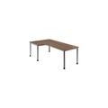 Hammerbacher, Hammerbacher Schreibtisch Matrix Nussbaum 2.000 x 1.200 x 760 x 680 - 760 mm