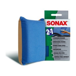 Sonax, Scheiben Schwamm, Sonax Scheibenschwamm 2-in-1 doppelt anwendbar