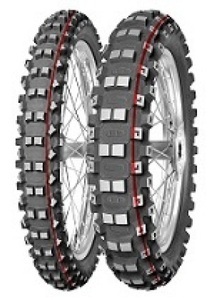 Mitas Terra Force-MX MH ( 70/100-10 TT 41M Doppelkennung 2.50-10, Hinterrad, Mischung MEDIUM HARD, NHS, rot & gruen )