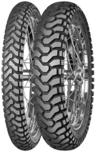 Mitas Enduro Trail + ( 140/80B18 TT/TL 70H roue arrière, Marquage M+S, Composé de caoutchouc Dakar, gelb )