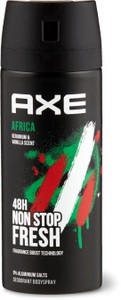 Axe, Axe Africa Deo Aero 150ml, Axe Africa Deospray