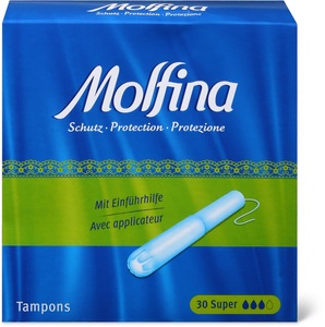 Molfina, Molfina Tampons mit Einführhilfe, Molfina Tampons mit Einführhilfe