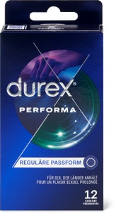 Durex, Kondome ?Performa?, feucht, Durex Performa Präservativ (12 Stk)
