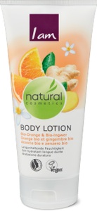 I am, I am Natural Body Lotion Orange und Ingwer, I am Natural Cosmetics Körperlotion