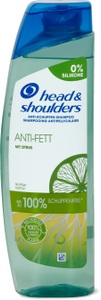 Head & Shoulders, Anti-schuppen Shampoo Anti-fett - Silikon Frei Damen 300ml, Head & Shoulders Shampoo