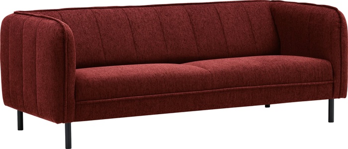 Micasa, 2.5er-Sofa LINN - 180 cm x91 cm x75, Micasa, 