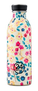 24 Bottles, 24 Bottles 24 Bottles, 24 Bottles - Trinkflasche URBAN - hellgelb/multicolor - Edelstahl - 21 cm