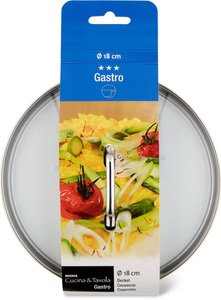 Cucina & Tavola, Glasdeckel 18cm Gastro, 