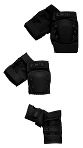 Impala, Impala Imprpads Erwachsenen-Schonerset schwarz, 