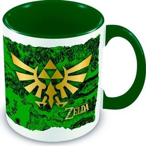 Pyramid Internationa, Pyramid Internationa The Legend of Zelda: Hyrule Crest +Map - Tasse [315 ml] Merchandise, 
