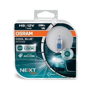 Osram, Osram Cool Blue Intense Next Gen H8 Duobox Autolampe, OSRAM, Ersatzleuchtmittel, COOL BLUE INTENSE (Next Gen) Duobox H8 12V 35W PGJ19-1, AUTO & BIKE, 64212CBN-HCB