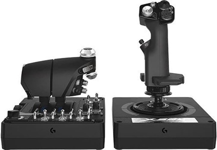 Logitech, Logitech G Saitek Pro Flight X56 Rhino, Logitech G Saitek X56 H.o.t.a.s. - Controller (Schwarz)