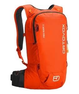 Ortovox, Ortovox Free Rider 22 Rucksack, Ortovox Free Rider 22 - Skirucksack Hot Orange 22 L