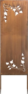 Nouvel, Paravent steckbar Hedera rost, Nouvel Paravent Steckbar Hedera Rost | 60 × 160 cm