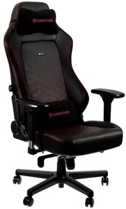 NOBLECHAIRS, Noblechairs Hero - Gaming Stuhl (Schwarz/Rot), Noblechairs Hero - Gaming Stuhl (Schwarz/Rot)