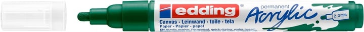 edding, EDDING Acrylmarker 5100 2-3mm 5100-904 moosgrün sdm, Edding Acrylmarker 5100 medium, moosgrün