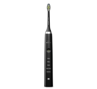 Philips, Sonicare DiamondClean Black edition HX9352/04, Schallzahnbürste mit 31000 Bewegungen pro Minute, entfernt wirksam Belag und Verfärbungen, mit USB und , Sonicare DiamondClean Black edition HX9352/04, Schallzahnbürste mit 31000 Bewegungen pro Minute, entfernt wirksam Belag und Verfärbungen, mit USB und 