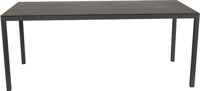 undefined, LOCARNO, 180 cm, Gestell Anthrazit, Platte Keramik Gartentisch, LOCARNO, 180 cm, Gestell Anthrazit, Platte Keramik Gartentisch