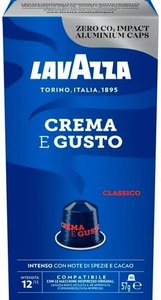 Lavazza, Lavazza Crema e Gusto Classico Kapseln Nespresso Kaffee, Lavazza Crema e Gusto Classico Kaffee 10 Aluminium Kapseln (Nespresso®)