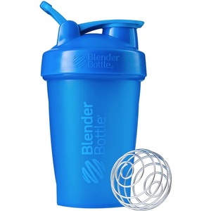 Blender Bottle, 20oz / 590ml BlenderBottle Classic Loop, Cyan, 