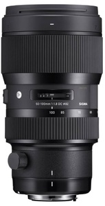 Sigma, Sigma 50-100mm F1 8 DC HSM : Art Objektiv, 