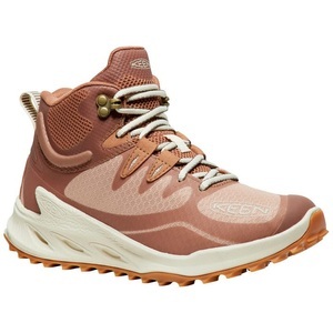 Keen, Keen W Zionic Mid WP hellbraun, KEEN Damen Wander-/Trekkingschuhe halbhoch W Zionic Mid WP, Orange, aus atmungsaktivem Mesh