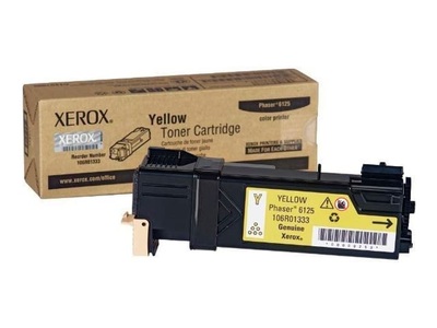 Xerox, Xerox Toner-Modul gelb, XEROX Tonerkassette gelb 1.000 Seiten passend für: Phaser 6125;Phaser 6125 N;Phaser 6125 Series;Phaser 6125 V N;Phaser 6125V