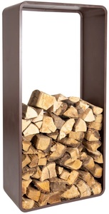 undefined, Kaminholzregal Modern 150, Holzregal Modern 150, Stahl, Rost-Look, 150 x 80 cm