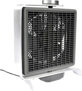 Koenig, Koenig Malmö - Ventilator (Silber/Schwarz), KOENIG Malmö Digital-Bodenventilator