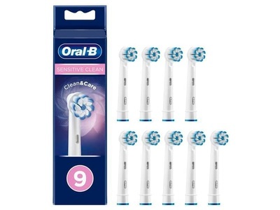 Oral-B, Oral-B Sensitive Clean Aufsteckbürsten, Oral-B Oral-B Aufsteckbürsten Sensitive Clean & Care 9er-Pack