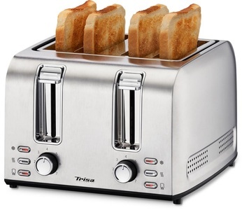 TRISA, TRISA Toast 4 All - Toaster (Edelstahl), TRISA Toast 4 All - Toaster (Edelstahl)