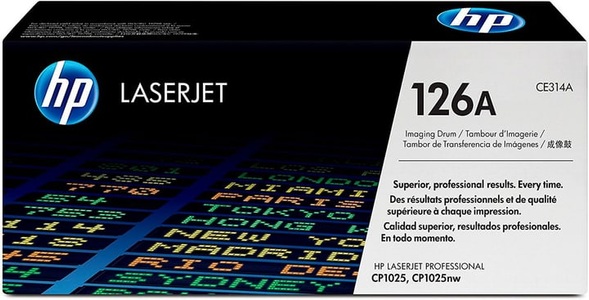 Hp, HP Toner-Modul 314A Ce314A schwarz Belichtungstrommel, Hewlett Packard Fotoleitereinheit, No.126A, CE314A, (14'000 Seiten)