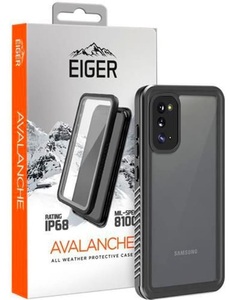 Samsung, Eiger - Samsung Galaxy Note 20 / 20 5G Avalanche Case Wasserfeste Outdoor Schutz Hülle IP68 (EGCA00233) - Schwarz, 