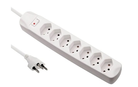 FURBER.power, FURBER.power Steckdosenleiste, FURBER.power Steckdosenleiste 7x T13 mit Schalter
