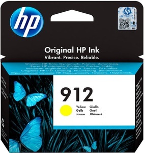 Hp, HP Tintenpatrone 912 Original Gelb 3YL79AE Druckerpatrone, Hewlett Packard Tintenpatrone, gelb, No. 912, 3YL79AE, (315 Seiten)