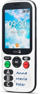 Doro, Doro Seniorenhandy »780X«, Doro Seniorenhandy »780X«, weiss/schwarz