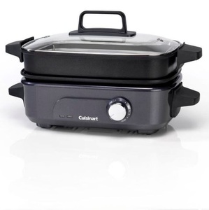 CUISINART, CUISINART GRMC3E - Multikocher (Schwarz/Grau), CUISINART Küchenmaschine GRMC3E 4.7L