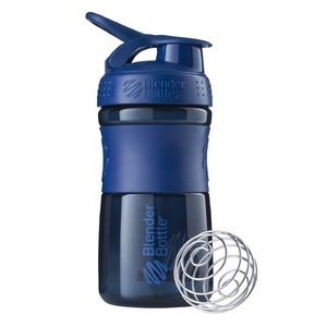 Blender Bottle, 20oz / 590ml BlenderBottle SportMixer Flip, Navy, Blender Bottle - 20oz / 590ml BlenderBottle SportMixer Flip, Navy, One Size, Blau
