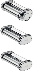 KITCHENAID, Kitchenaid 1080.87 Nudelaufsatz - Dreiteiliger Nudelvorsatz (Silber), KitchenAid Pasta Aufsatz 3-teilig