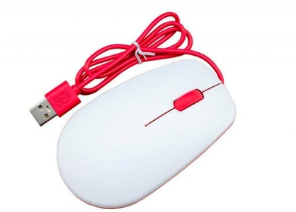 Raspberry Pi, Raspberry Pi Raspberry Pi Maus, Raspberry Pi Maus Raspberry Pi Rot/Weiss