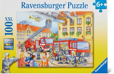 Ravensburger, RAVENSBURGER Puzzle 100 Teile Unsere Feuerwehr, Unsere Feuerwehr