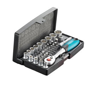 Technocraft, Technocraft Steckschlüssel-Satz, 1/4', 47-tlg., Technocraft Steckschlüssel-Set Compact Pro 1/4