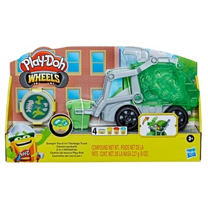 Play-Doh, Play-Doh 2-in-1 Müllabfuhr Spielfahrzeug, Play-Doh Knete »Wheels 2-in-1 Müllabfuhr«