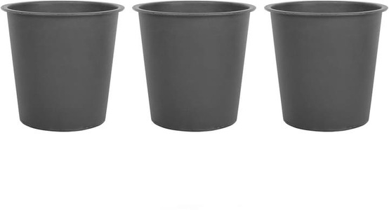 Beliani, Beliani Blumenkübeleinsatz mit Bewässerungssystem 3er Set ?42 cm, 