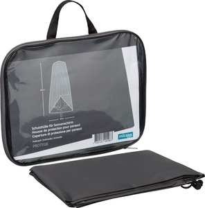 CONFORAMA, Schutzhülle für Sonnenschirm COVER UMBRELLA 250CM grau, Schutzhülle Sonnenschirm PROTEGE