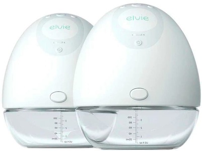 elvie, elvie Pump – Elektrische Milchpumpe Double, Elvie - Pump elektrische Milchpumpe, Weiss